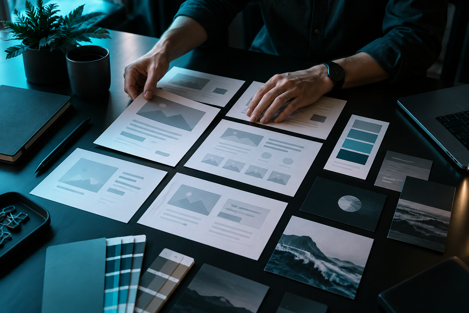 Website design studio